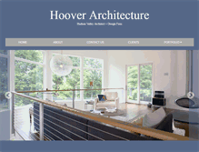 Tablet Screenshot of hooverarchitecture.com